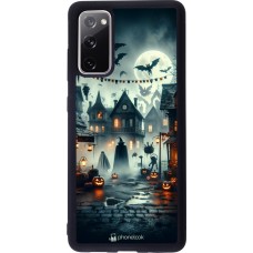 Samsung Galaxy S20 FE 5G Case Hülle - Silikon schwarz Halloween Spukstadt