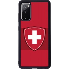 Samsung Galaxy S20 FE 5G Case Hülle - Silikon schwarz Hockey World Championship Ecusson Suisse