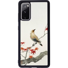 Samsung Galaxy S20 FE 5G Case Hülle - Silikon schwarz Japanese Bird