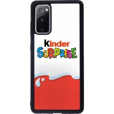 Samsung Galaxy S20 FE 5G Case Hülle - Silikon schwarz Kinder Surprise