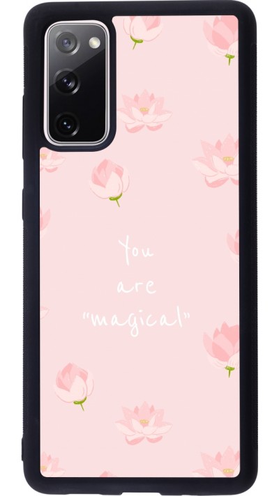 Samsung Galaxy S20 FE 5G Case Hülle - Silikon schwarz Mom 2023 your are magical
