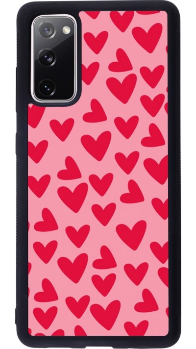 Samsung Galaxy S20 FE 5G Case Hülle - Silikon schwarz Mom 2024 kleine Herzen