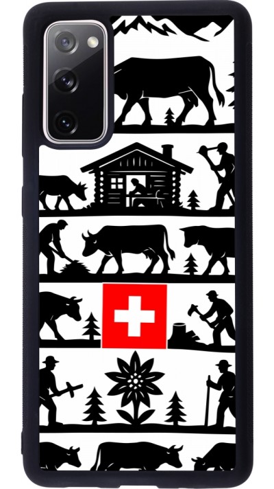 Samsung Galaxy S20 FE 5G Case Hülle - Silikon schwarz Poya Schweiz 1