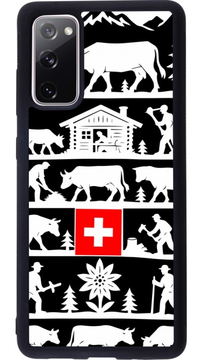 Samsung Galaxy S20 FE 5G Case Hülle - Silikon schwarz Poya Schweiz 1 schwarz