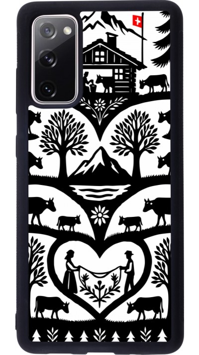 Samsung Galaxy S20 FE 5G Case Hülle - Silikon schwarz Poya Schweiz 2
