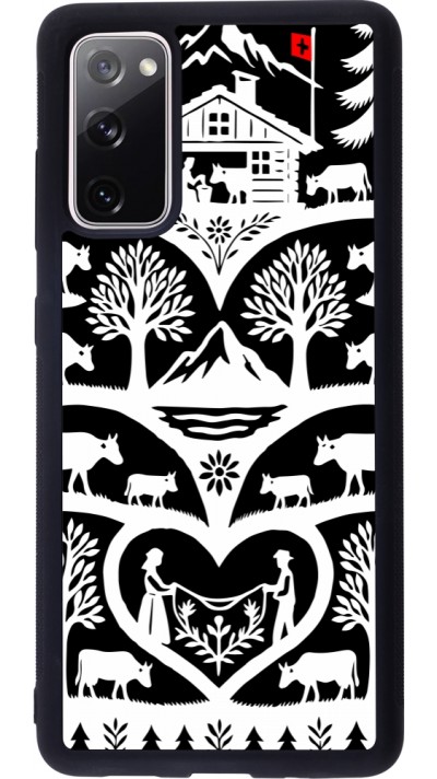 Samsung Galaxy S20 FE 5G Case Hülle - Silikon schwarz Poya Schweiz 2 schwarz