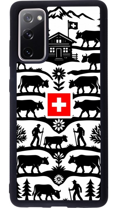 Samsung Galaxy S20 FE 5G Case Hülle - Silikon schwarz Poya Schweiz 3