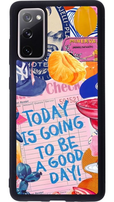 Samsung Galaxy S20 FE 5G Case Hülle - Silikon schwarz Preppy Today is Going to be a good day