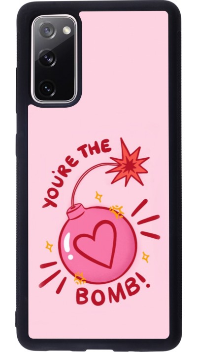 Samsung Galaxy S20 FE 5G Case Hülle - Silikon schwarz Saint Valentines Day 26 You are the bomb