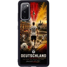 Samsung Galaxy S20 FE 5G Case Hülle - Silikon schwarz Fussball Deutschland splash 2026
