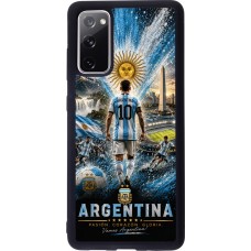 Samsung Galaxy S20 FE 5G Case Hülle - Silikon schwarz Fussball Argentinien splash 2026