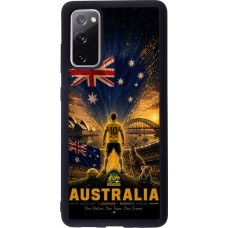 Samsung Galaxy S20 FE 5G Case Hülle - Silikon schwarz Fussball Australien splash 2026