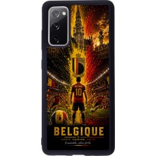 Samsung Galaxy S20 FE 5G Case Hülle - Silikon schwarz Fussball Belgien splash 2026