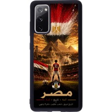 Samsung Galaxy S20 FE 5G Case Hülle - Silikon schwarz Fussball Ägypten splash 2026