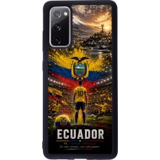 Samsung Galaxy S20 FE 5G Case Hülle - Silikon schwarz Fussball Ecuador splash 2026