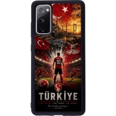 Samsung Galaxy S20 FE 5G Case Hülle - Silikon schwarz Fussball Türkei splash 2026