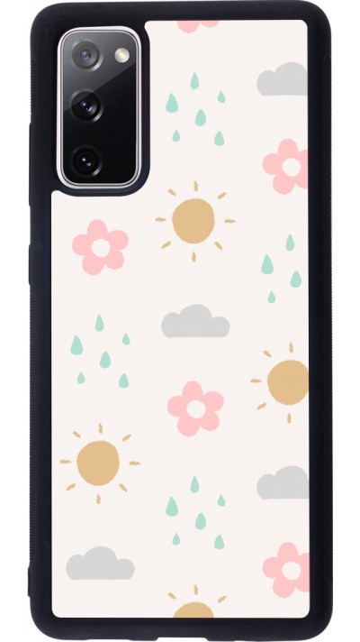 Samsung Galaxy S20 FE 5G Case Hülle - Silikon schwarz Spring 23 weather