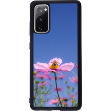 Samsung Galaxy S20 FE 5G Case Hülle - Silikon schwarz Bee on a flower Spring 2026