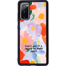 Samsung Galaxy S20 FE 5G Case Hülle - Silikon schwarz Every day is a chance 2026