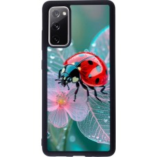 Samsung Galaxy S20 FE 5G Case Hülle - Silikon schwarz Ladybird in bloom Spring 2026