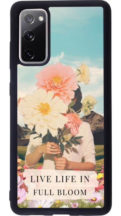 Samsung Galaxy S20 FE 5G Case Hülle - Silikon schwarz Live life in full moon 2026