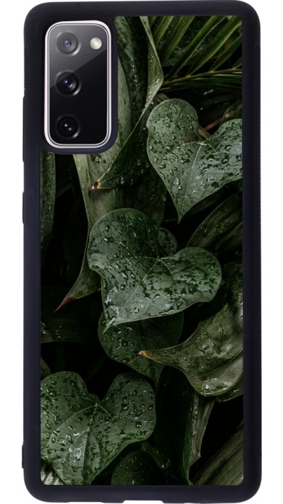 Samsung Galaxy S20 FE 5G Case Hülle - Silikon schwarz Spring 23 fresh plants