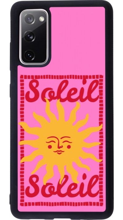 Samsung Galaxy S20 FE 5G Case Hülle - Silikon schwarz Sun sun 2026