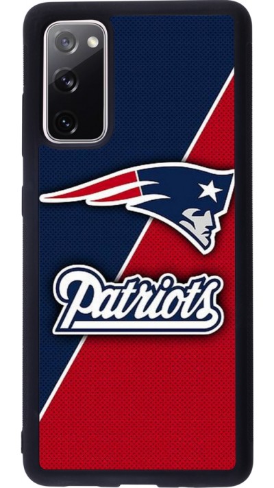 Samsung Galaxy S20 FE 5G Case Hülle - Silikon schwarz Super Bowl 26 Patriots 1
