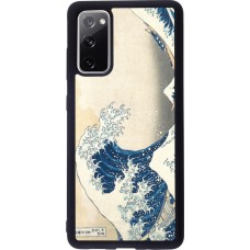 Samsung Galaxy S20 FE 5G Case Hülle - Silikon schwarz Kunstbild - Die große Welle vor Kanagawa - Hokusai