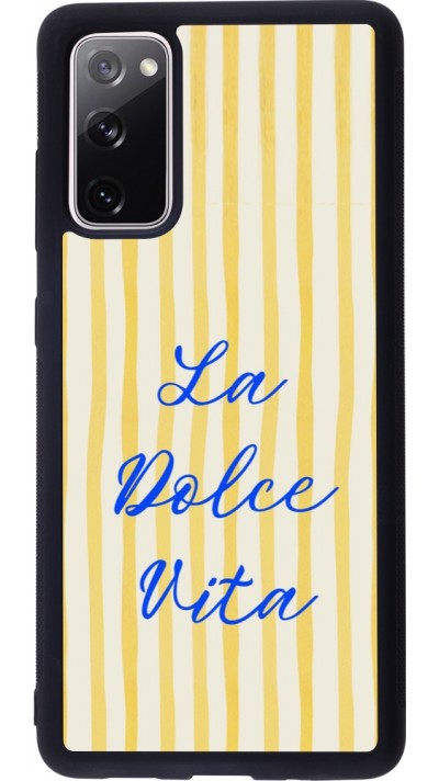 Samsung Galaxy S20 FE 5G Case Hülle - Silikon schwarz The good life 2026