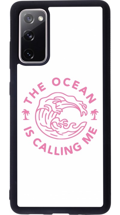 Coque Samsung Galaxy S20 FE 5G - Silicone rigide noir The Ocean is calling me Coque Samsung Galaxy S20 FE 5G - Silicone rigide noir The Ocean is calling me