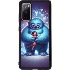 Samsung Galaxy S20 FE 5G Case Hülle - Silikon schwarz Valentin 2024 Flauschige Liebe