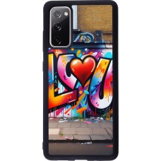Samsung Galaxy S20 FE 5G Case Hülle - Silikon schwarz Valentin 2025 Liebe U Tag