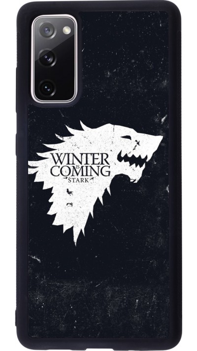 Samsung Galaxy S20 FE 5G Case Hülle - Silikon schwarz Winter is coming Stark