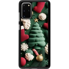 Samsung Galaxy S20+ Case Hülle - Christmas 25 Christmas textiles