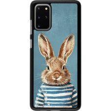 Samsung Galaxy S20+ Case Hülle - Easter 2026 Rabbit navy