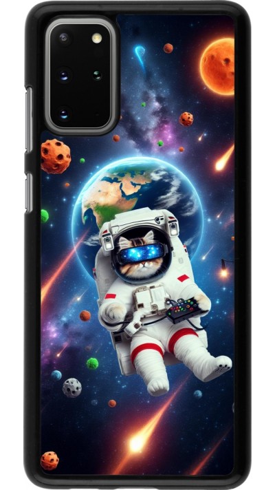 Samsung Galaxy S20+ Case Hülle - VR SpaceCat Odyssee