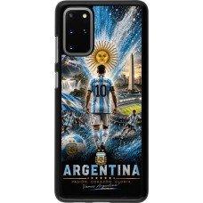 Samsung Galaxy S20+ Case Hülle - Fussball Argentinien splash 2026