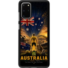 Samsung Galaxy S20+ Case Hülle - Fussball Australien splash 2026