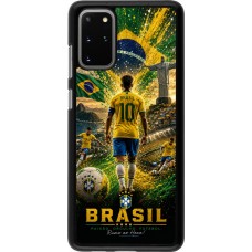 Samsung Galaxy S20+ Case Hülle - Fussball Brasilien splash 2026