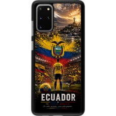 Samsung Galaxy S20+ Case Hülle - Fussball Ecuador splash 2026