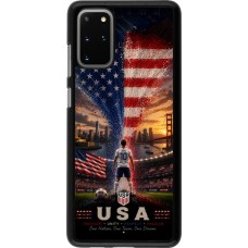 Samsung Galaxy S20+ Case Hülle - Fussball Vereinigten Staaten splash 2026