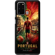 Samsung Galaxy S20+ Case Hülle - Fussball Portugal splash 2026