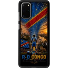 Samsung Galaxy S20+ Case Hülle - Fussball Demokratische Republik Kongo splash 2026