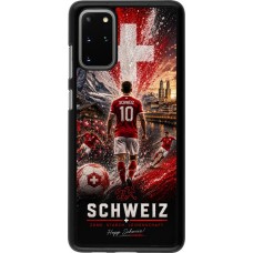 Samsung Galaxy S20+ Case Hülle - Fussball Schweiz splash 2026