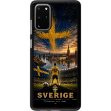 Samsung Galaxy S20+ Case Hülle - Fussball Schweden splash 2026