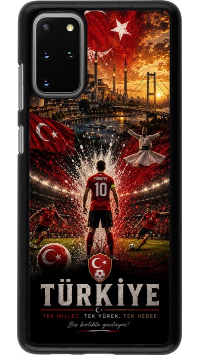 Samsung Galaxy S20+ Case Hülle - Fussball Türkei splash 2026