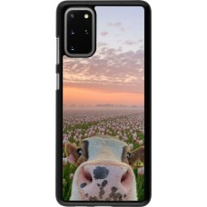 Samsung Galaxy S20+ Case Hülle - Cow with tulips 2026