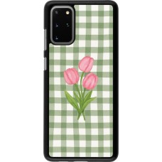 Samsung Galaxy S20+ Case Hülle - Green vichy tulips 2026