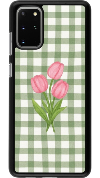 Samsung Galaxy S20+ Case Hülle - Green vichy tulips 2026